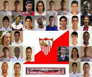 yapboz Ekip Sevilla FC 2010-11